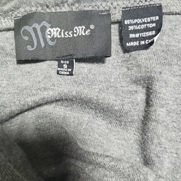 Women's Miss Me Gray Button Up Jacket Size S - Picture 7 of 7